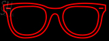 Custom Red Eyewer Neon Sign 1