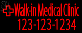 Custom Rick Virk Walk In Medical Clinic 123 123 1234 Neon Sign 5