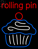 Custom Rolling Pin Cupcake Neon Sign 1