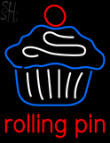 Custom Rolling Pin Cupcake Neon Sign 2