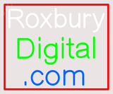 Custom Roxbury Digital Com Neon Sign 2