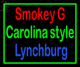 Custom Smokey G Carolian Style Lynchburg Neon Sign 3