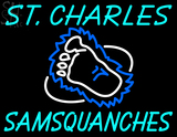 Custom St Charles Samsquanches Neon Sign 10