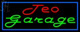 Custom Teo Garage Neon Sign 2