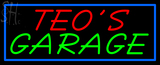 Custom Teos Garage Neon Sign 14