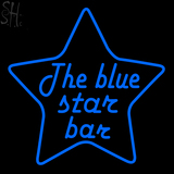 Custom The Blue Star Bar Neon Sign 5