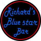 Custom The Blue Star Bar Neon Sign 8