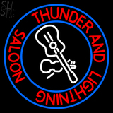 Custom Thunder And Lighting Saloon Neon Sign 5