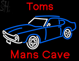 Custom Toms Man Cave Car Neon Sign 8