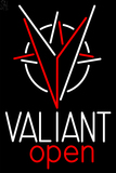 Custom Valiant Open Logo Neon Sign 4