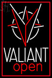 Custom Valiant Open Logo Neon Sign 6