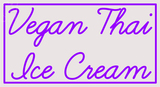 Custom Vegan Thai Ice Cream Neon Sign 1