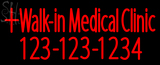 Custom Rick Virk Walk In Medical Clinic 123 123 1234 Neon Sign 1