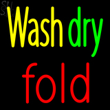 Custom Wash Dry Fold Neon Sign 3