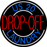 Custom We Do Drop Off Laundry Neon Sign 6