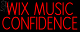 Custom Wix Music Confidence Neon Sign 3