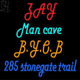 Custom Zay Man Cave B Y O B Neon Sign 1