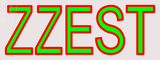 Custom Zzest Neon Sign 10