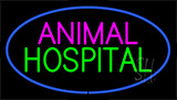 Animal Hospital Blue Neon Sign
