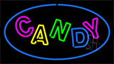 Candy Blue Neon Sign