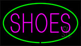 Shoes Green Neon Sign