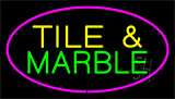 Tile And Marble Purple Neon Sign
