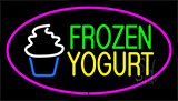 Frozen Yogurt Pink Neon Sign