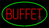 Buffet Green Neon Sign
