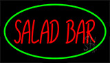 Salad Bar Green Neon Sign