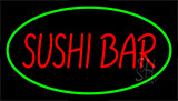 Sushi Bar Green Neon Sign