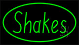 Shakes Green Neon Sign