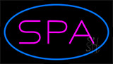 Spa Blue Neon Sign