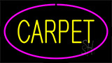 Yellow Carpet Pink Border Neon Sign