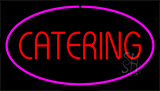 Catering Purple Neon Sign