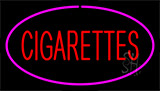 Red Cigarettes Pink Neon Sign