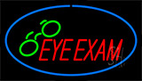 Eye Exams Blue Neon Sign