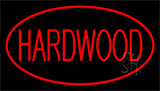 Hardwood Red Neon Sign