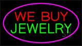 We Buy Jewelry Purple Neon Sign