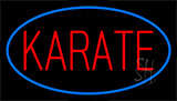 Karate Blue Neon Sign