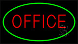 Office Green Neon Sign