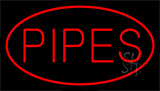 Red Pipes Neon Sign