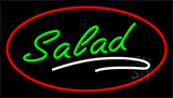 Green Salad Red Neon Sign