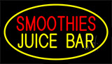 Smoothies Juice Bar Yellow Neon Sign