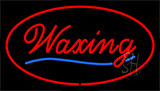 Waxing Red Neon Sign