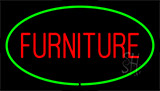 Furniture Green Neon Sign