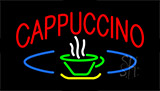 Cappuccino Logo Animated Neon Sign