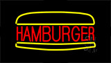 Hamburger Animated Neon Sign