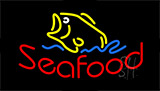 Seafood Animated Neon Sign