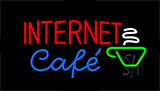 Internet Cafe Animated Neon Sign