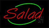 Red Salad Animated Neon Sign